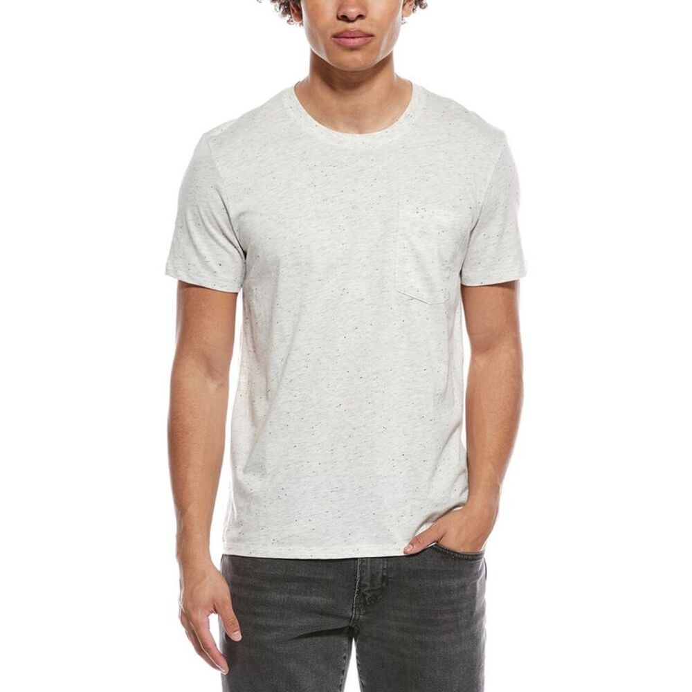 Atm Anthony Thomas Melillo Mens  Pocket T-Shirt, Grey